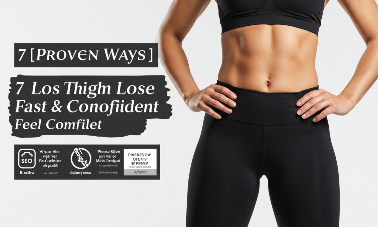 Learn how to lose thighs fast with effective workouts, diet hacks & lifestyle tips. Get toned legs, burn fat & achieve results with expert guidance.