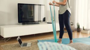Upper body workout at home