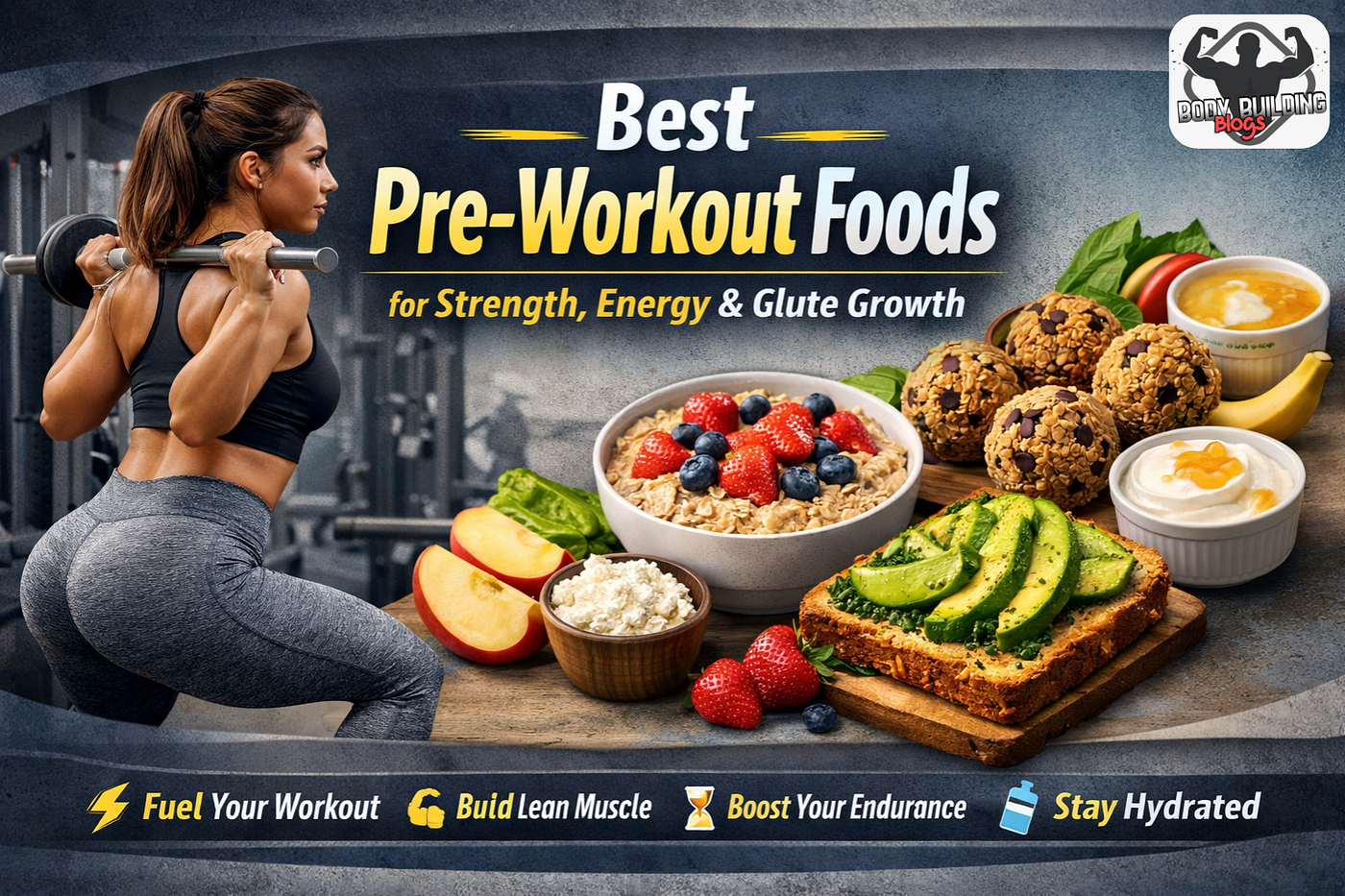 Pre Workout Meals for Maximum Energy and Stamina