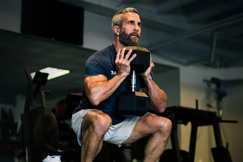 A Minimalist Full-Body Dumbbell Workout at Home
