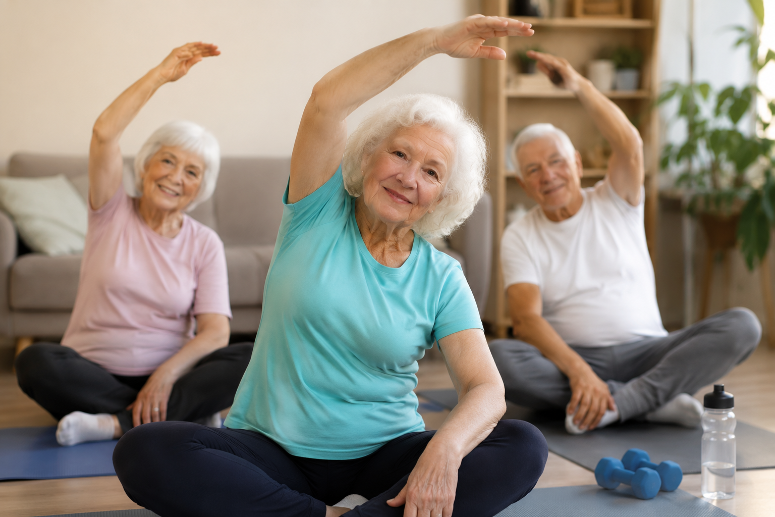 Senior Fitness Exercises: Gentle Senior Fitness From Your Living Room
