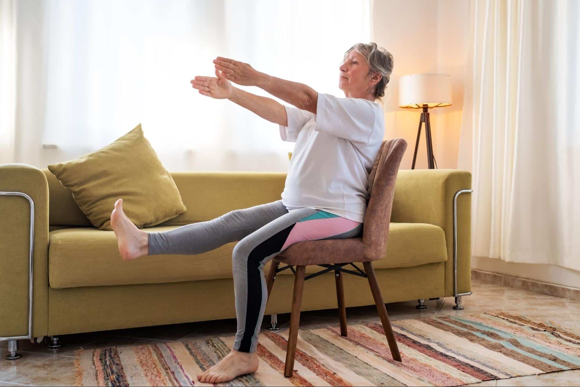 Gentle Chair Cardio Workout to Boost Mobility and Heart Health